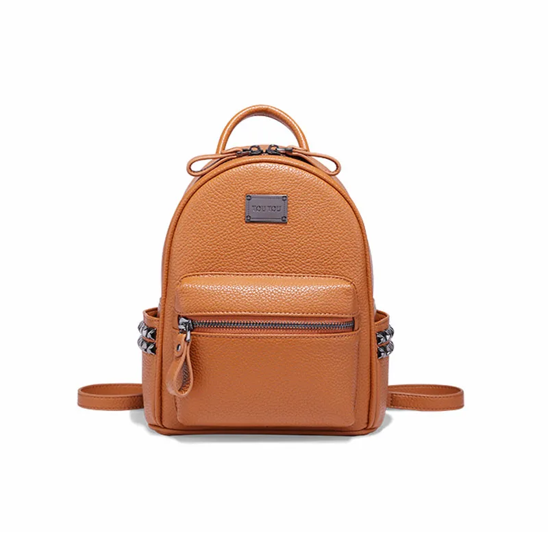 

Women backpack female Mini rivet backpacks for girls fashion teenagers schoolbag small backpack ladies shoulder bag mochila