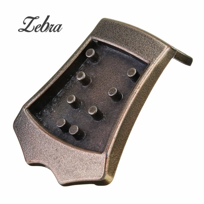 

Zebra Metal Triangle 8 Strings Guitar Mandolin Tailpiece For Musical Instruments Guitar Replacement Parts Accessories