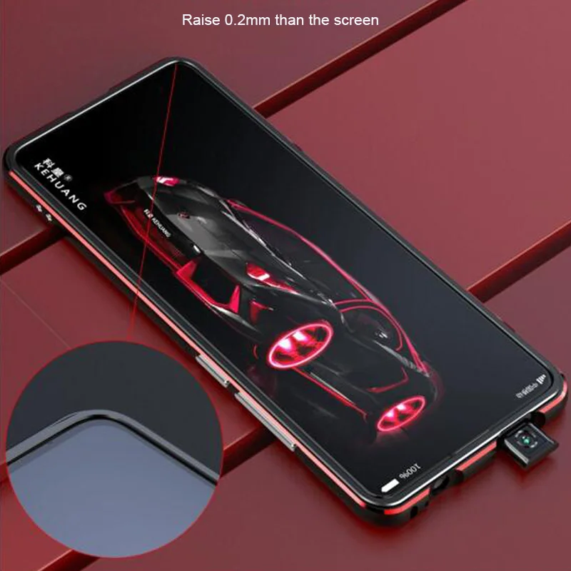 Cena Dla Xiao mi mi 9T case funda oryginalny luksusowy błyszczący zderzak aluminiowy obudowa do xiaomi mi 9T Pro telefon pokrywa etui z metalową ramą + prezent