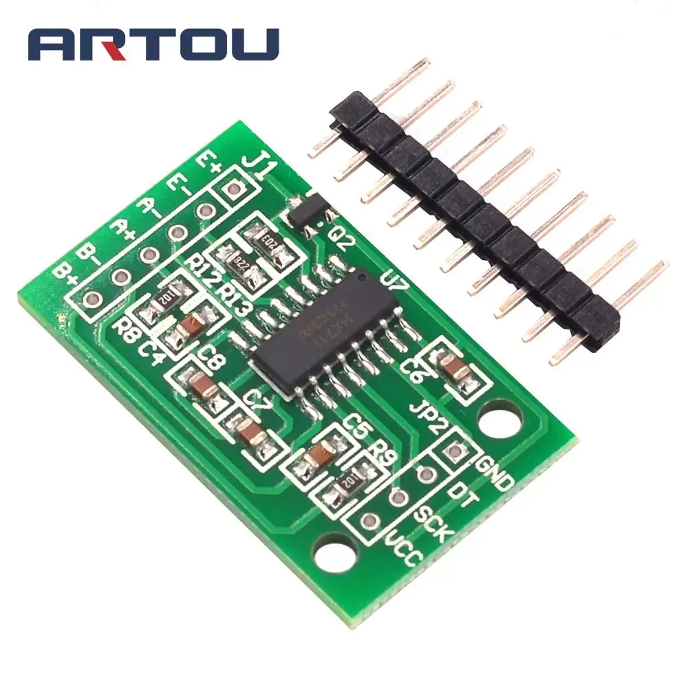 Двухканальный HX711 взвешивания Давление Сенсор 24-бит точность A/D модуль для arduino DIY электронные весы