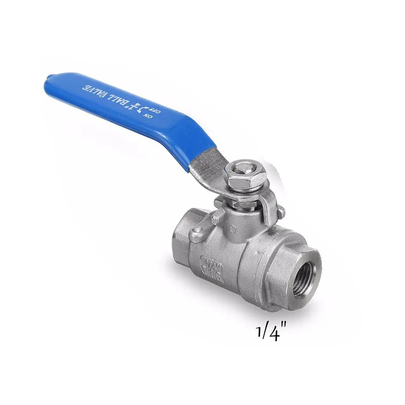 1/4 in. BSPP SS316 Ball Valve Stainless Steel Heavy Duty Home Brewing
