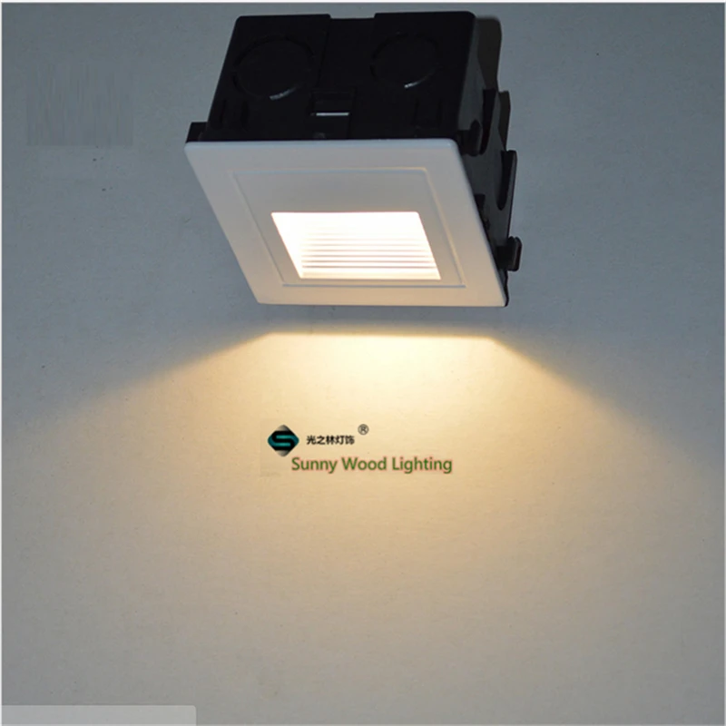 2pcs Lot Ip65 Led Stair Light For Outdoor 85 260vac 1w 3w