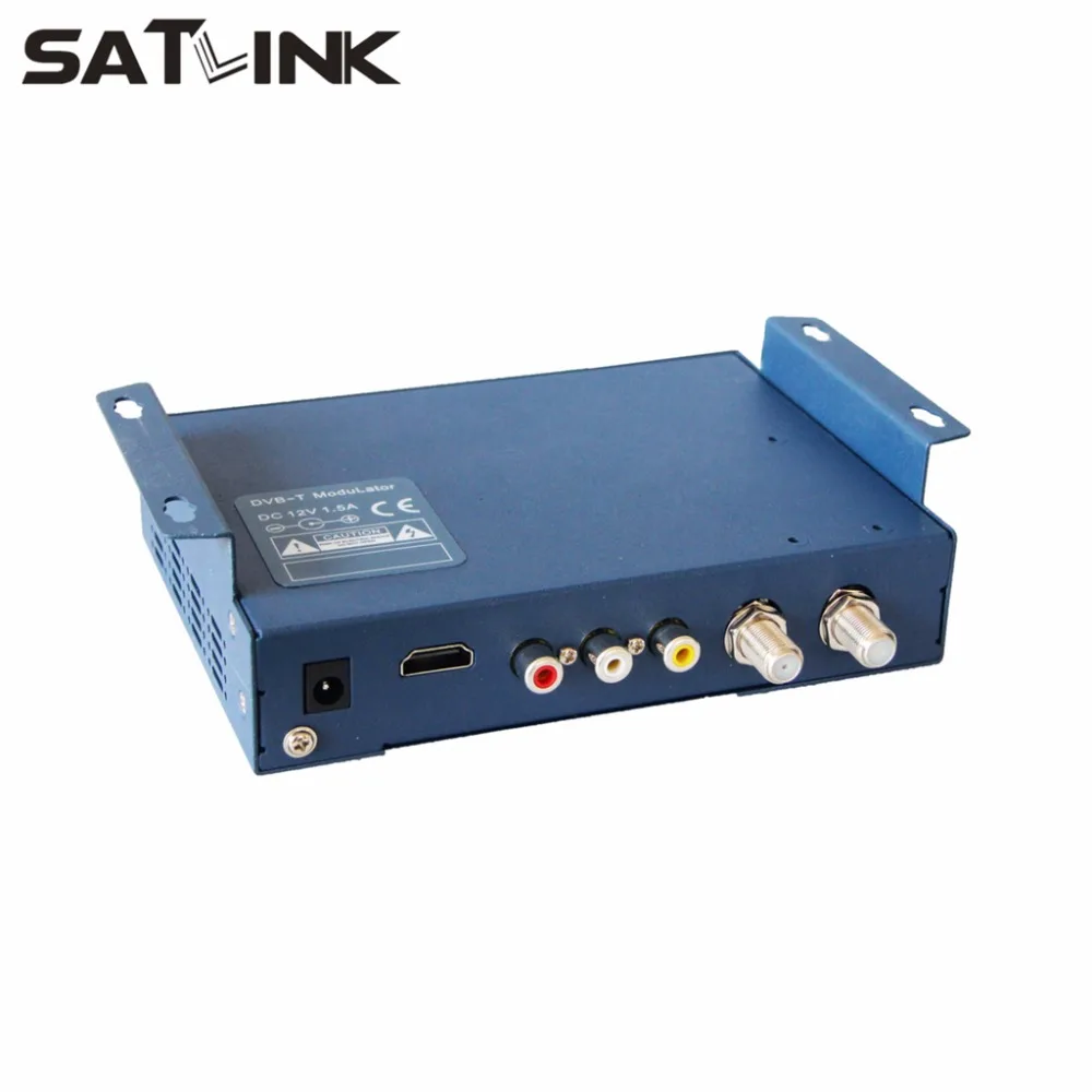 Satlink WS-6990 1 route DVB-T модулятор WS6990 HD 1080 p с AV/HDIM out