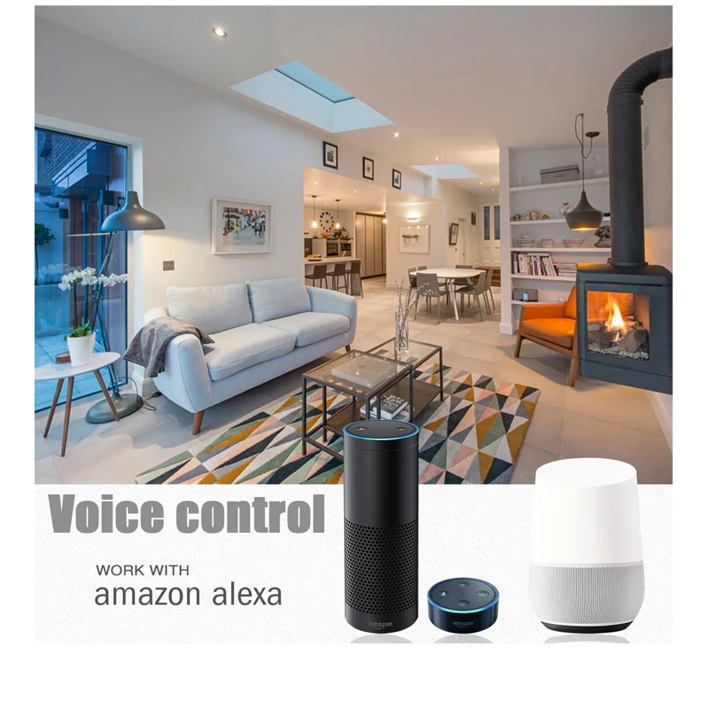 Smart Wifi RGB bulb  White Timing Function Dimmable LED Lamp 220V 110V Compatible with Amazon Alexa/Google Home Assistant