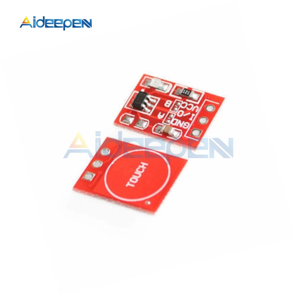 

1PCS/lot TTP223 Touch Key Switch Module Touching Button Self-Locking/No-Locking Capacitive Switches Single Channel