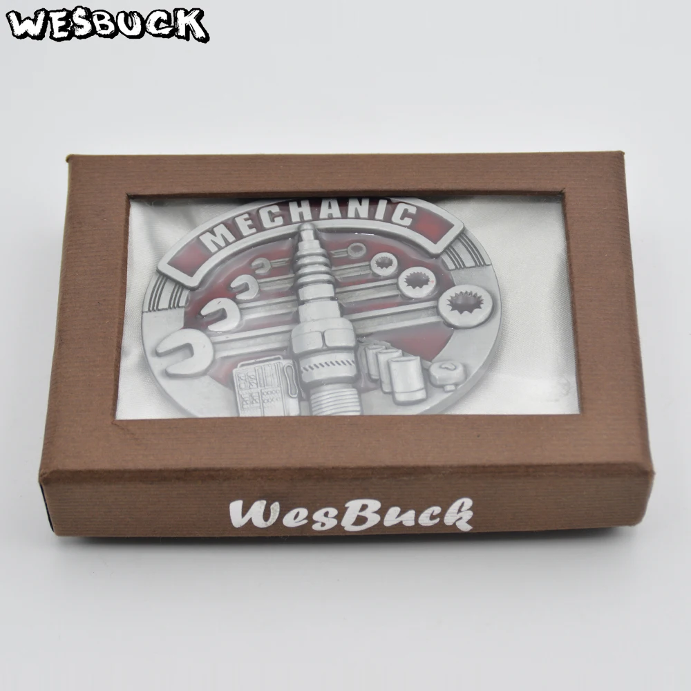 5 PCS MOQ wesbuck Brand инструмент с ремешком и пряжкой для Для мужчин плотника механик ковбой и девушка металлический Western BUCKLES с поясом из искусственной кожи