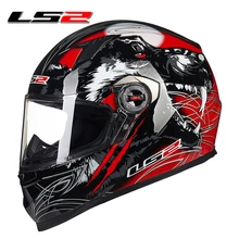 ls2 ff358 Urban Racing Motorcycle winter sports car Motocross safety full helmet motobike 100 Genuine