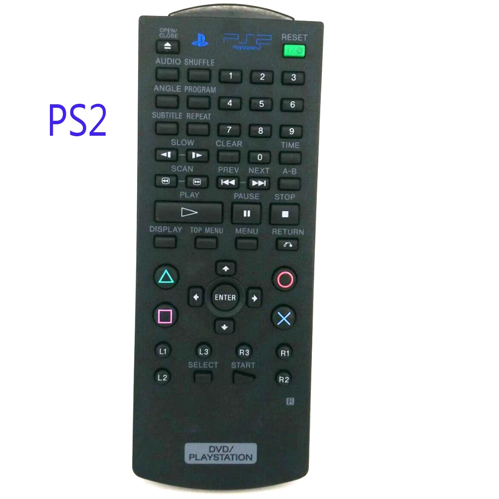 Б/у оригинальный пульт дистанционного управления PS2 для SONY DVD PLAY STATION 2 ler|Пульты ДУ|