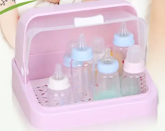 Storage Organizer Container Bin for Kids Supplies in Kitchen Pantry Nursery Bedroom Playroom Holds Formula Bottles Baby Food