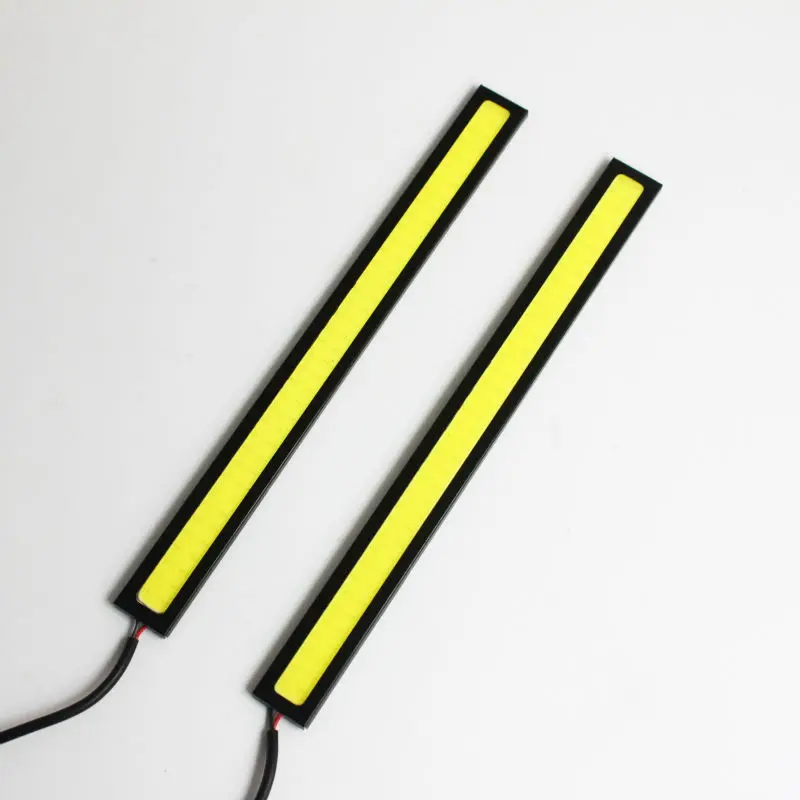 

2x COB LED DRL Daytime Running Lights Super Bright Car Driving Lamp DC 12V 3W Daylight Car-styling