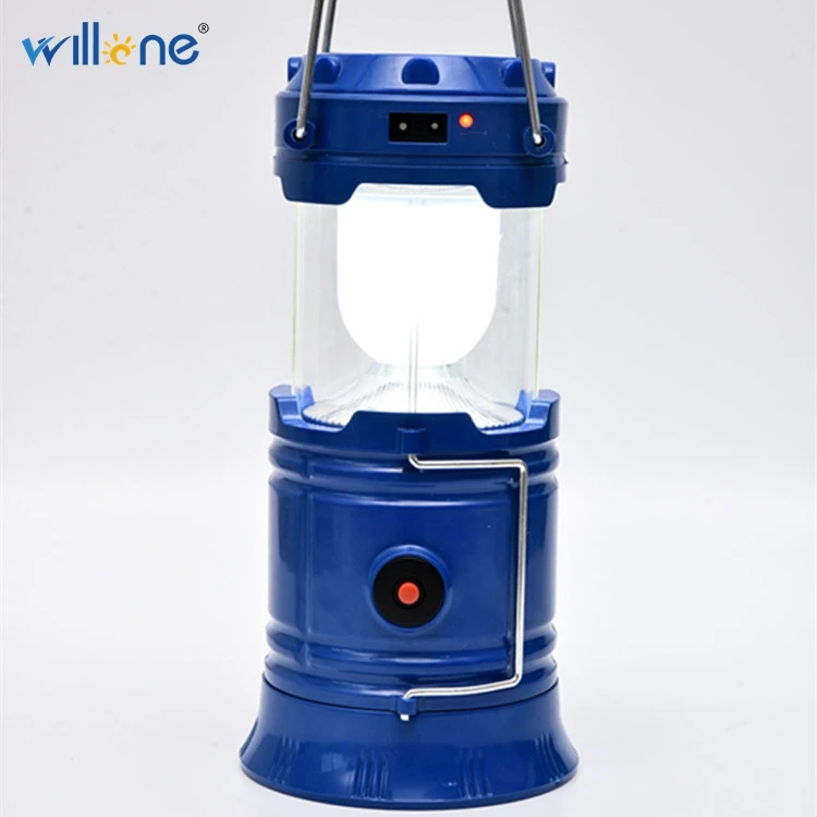 

Willone 1 set 6 LEDs Solar Camping Lantern Lights for Outdoor Camping Hiking