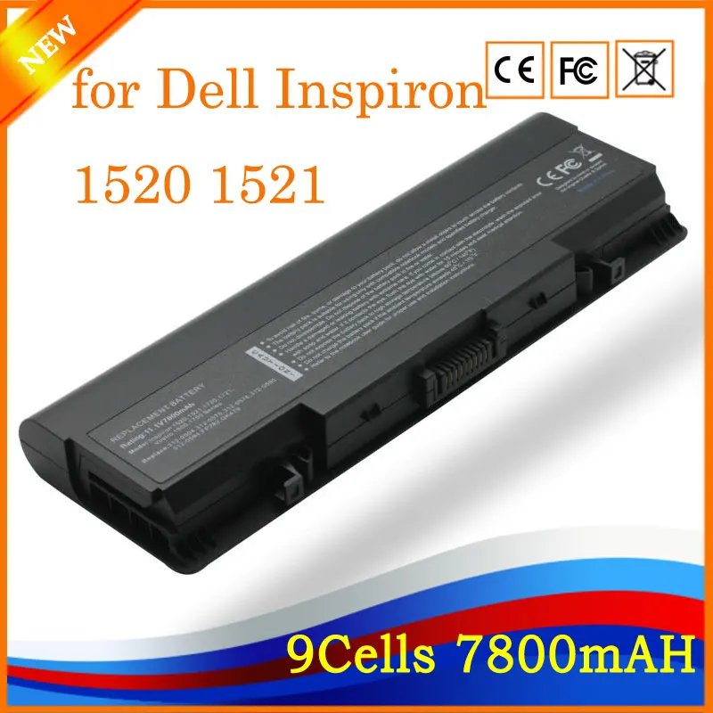 11.1V 7800mah 9cell Extended Replacement Laptop Battery for Dell