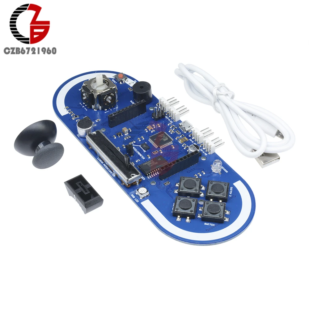 Atmega32u4 Esplora джойстик игровой модуль программирования со светом Температура ускорения сенсорный Микрофон Micro USB для Arduino