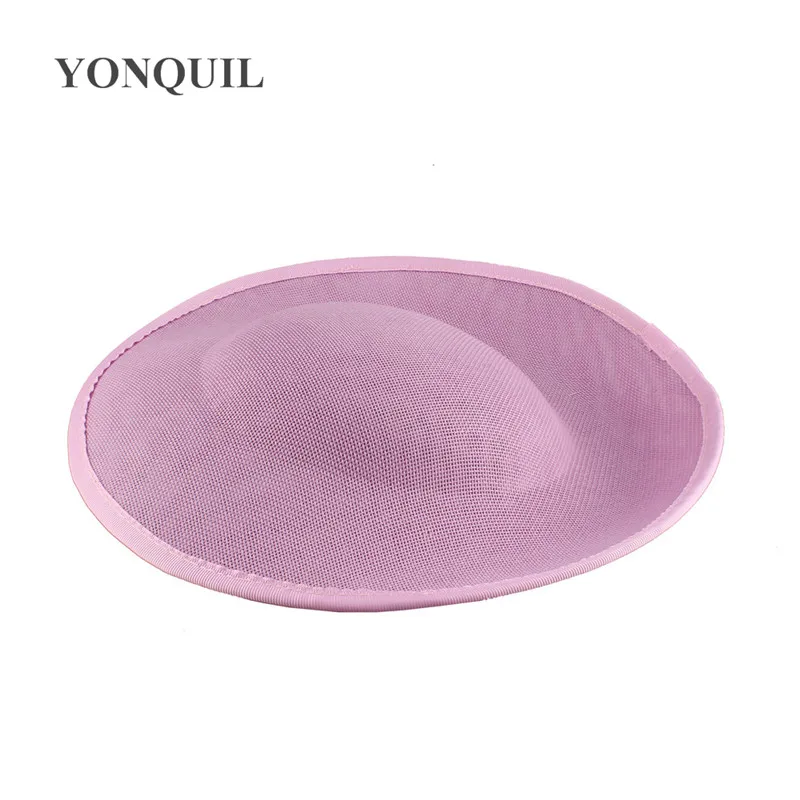 Imitation Sinamay Wedding Fashion Fascinator Base 30 CM Size Make For Women Wedding Hat Fascinatos DIY Hair Accessories Bride fashion hat