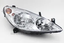 for Peugeot 307 old headlight assembly front lighting headlamps headlamp