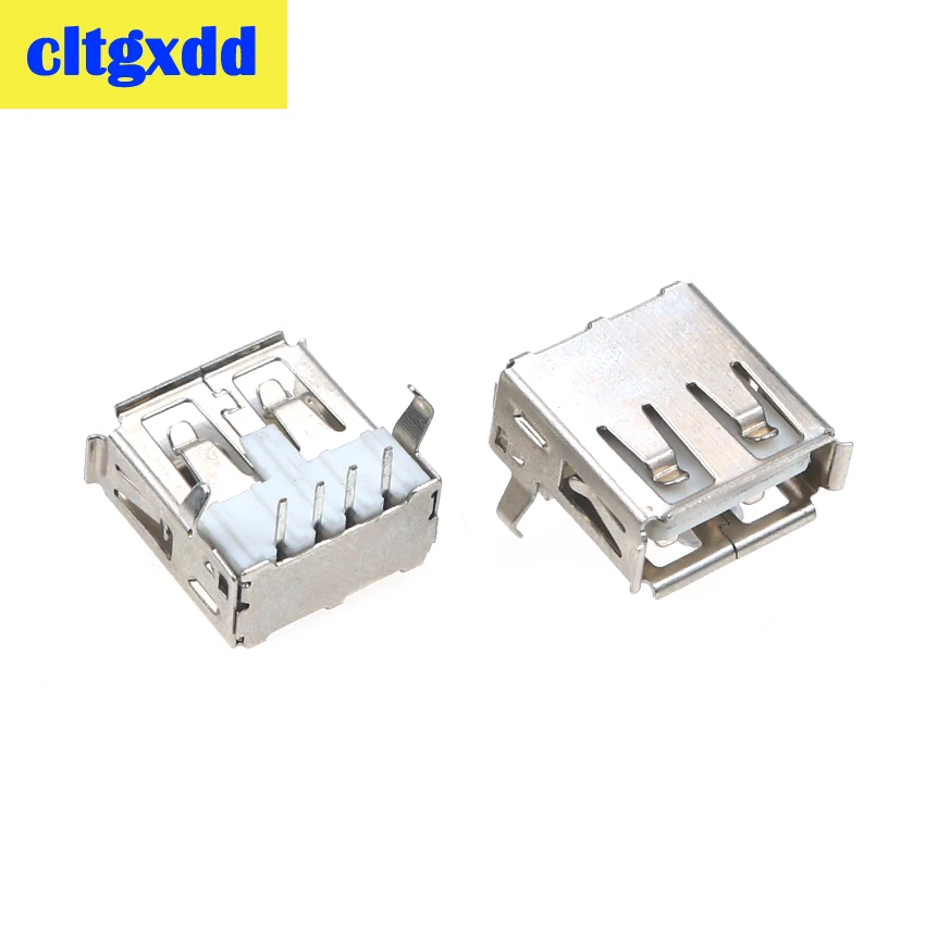 Cltgxdd 2-10 шт. USB 2 0 4Pin A Тип гнездовой разъем G54 фута 90 градусов передача данных