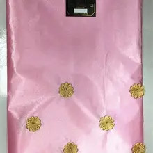 Персикового цвета в нигерийском стиле платки на голову геле Sego нигерийский геле повязка на голову с бисером Hojilou 2 шт./лот Африканский текстильный платок на голову Sego