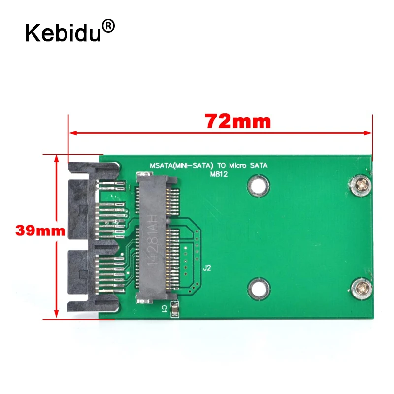 

kebidu Mini sata to M Sata SDD PCI-E to MSata to Micro Sata SSD 1.8" to 2.5" SATA Converter Adapter wholesale