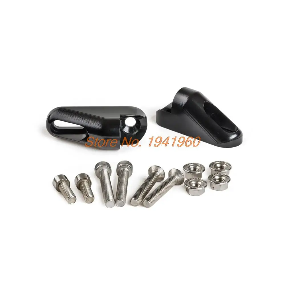 

Mirrors Holder Adapters Motorcycle Fairing Rearview Mirror Mount For BMW S1000RR Honda CBR 125R 250R Kawasaki Suzuki Triumph