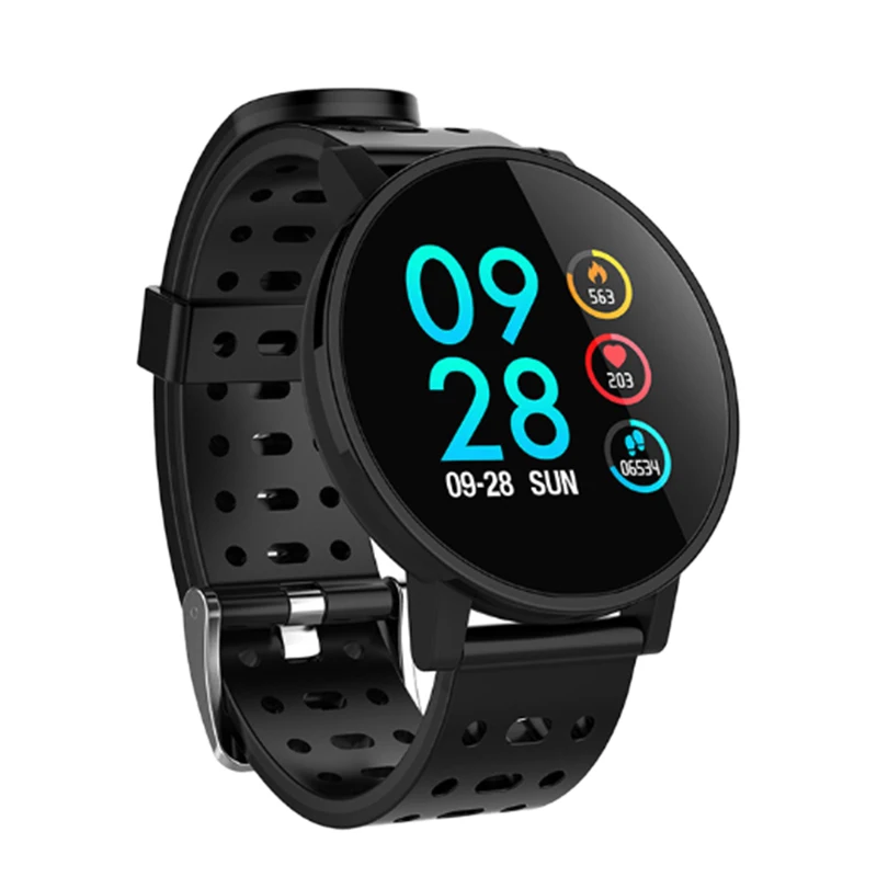 

Smart Watch Waterproof Activity Fitness Tracker Hr Blood Oxygen Blood Pressure Clock Men Women Smartwatch Pk V11 for Makibes