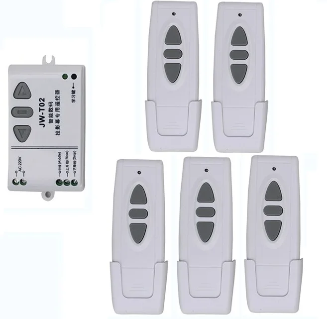 110V 250V wireless projection screen remote control switch projection