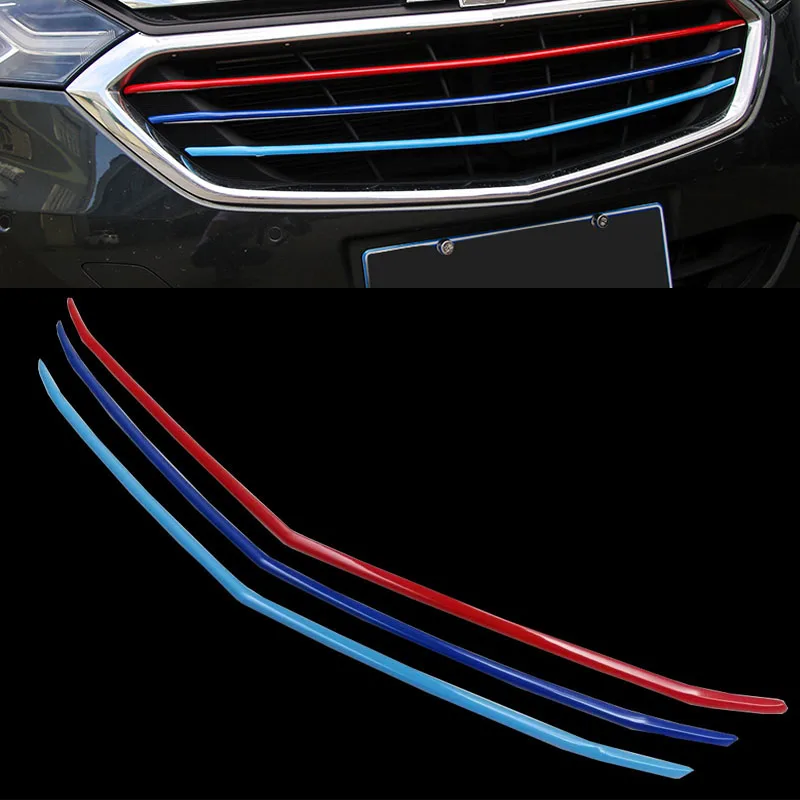 Для Chevrolet Equinox 2017 2018 ABS новый стиль передняя сторона Центральная средняя решетка