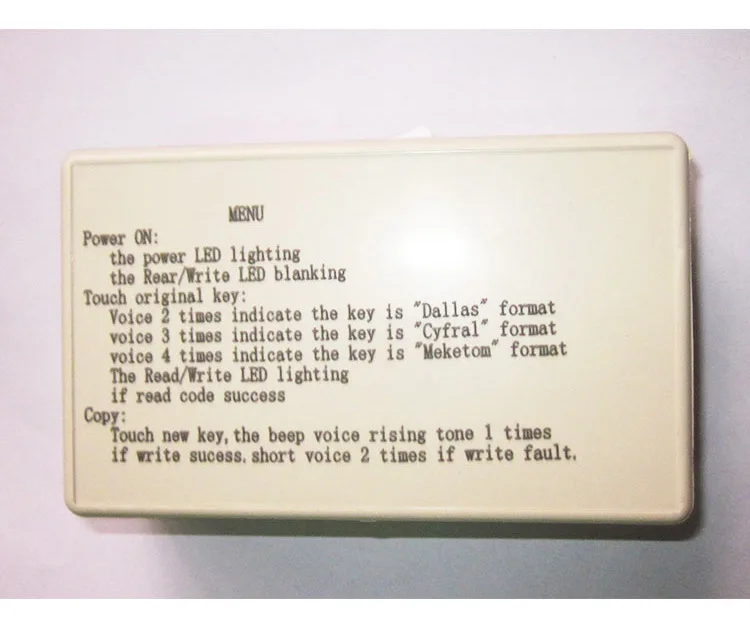 Смарт-ключ копировальная машина iButton считыватель карт ТМ id IC электронный ключ считывания-записи копировальный аппарат