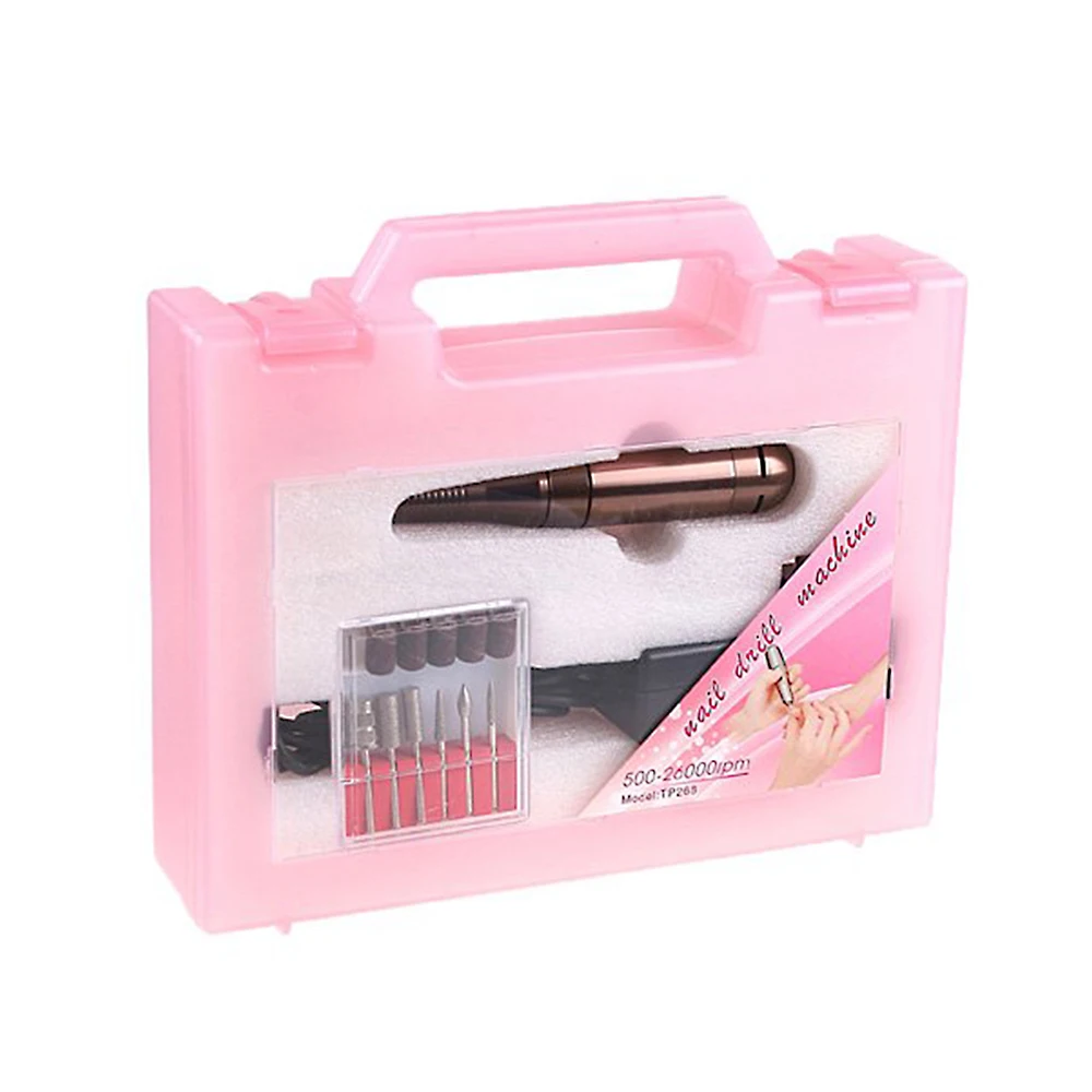 

Electric Nail Drill Glazing Pen Machine Set Kit Manicure File Tool Accessory US Plug Free Shipping Wholesale