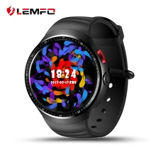 2017 NEW! LEMFO LES1 Bluetooth Smart Watch MTK6580 1.39″ OLED Round Support SIM Card For Android IOS Phone