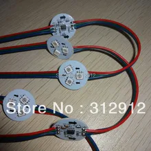 Неводонепроницаемый светодиодный цифровой модуль, WS2811IC 5050 3 светодиодный S; вход 12В, 20 шт. шнур; 256 серый scale2