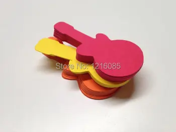 

Wedding Wishing Tree Tags Rockstar Music Guitar Shape Scrapbooking / Party Decorations / Tags / Labels