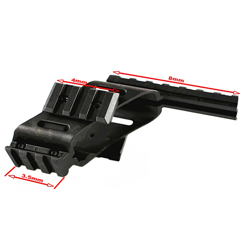 FIRECLUB 2017 Universal Tactical Pistol Scope Sight Polymer Light Weight Mount 7/8 Weaver & Picatinny for G17 5.56 s&w/1911/Walther p22/HKp30/SD9VE 9mm