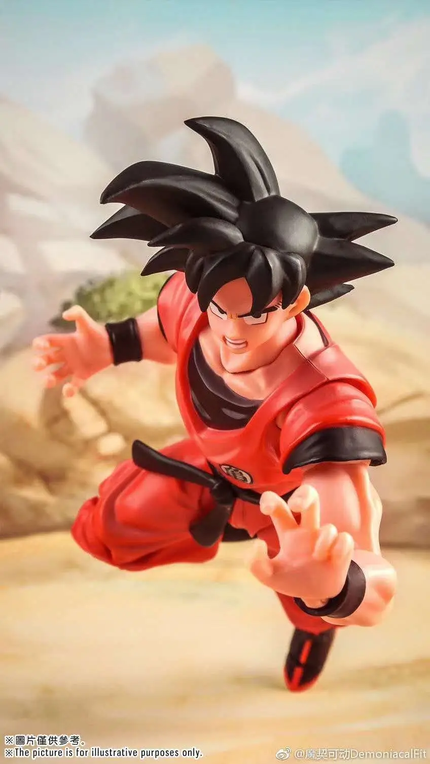 Demoniacal fit SSJ Goku kaiohken фигурка героя алого боевого художника kaiouken Dragon Ball Z игрушка son gokou Brinquedos 1/12