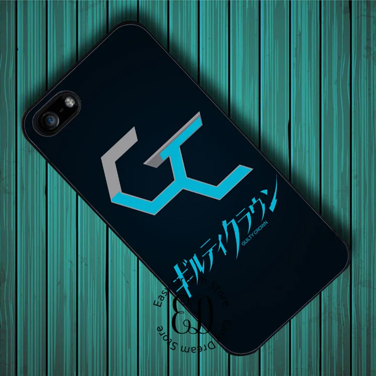 Guilty Crown Anime logo case for iphone X 4s 5 5s SE 5c 6 6s 7 8 Plus Samsung J7 s4 s5 mini s6 s7 s8 s9 edge plus Note 3 4 | Мобильные