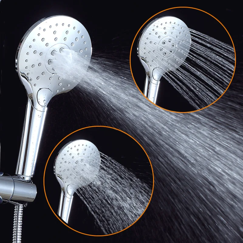 Pressurized Water saving Shower Head Bathroom Small Hole Water Shower