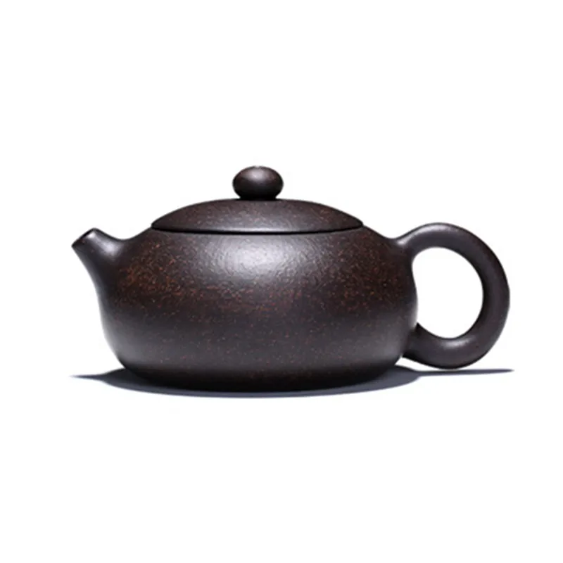 200 мл Исин чайник zisha xishi заварочный чайник ручной работы чайник фиолетовая глина Посуда для напитков с подарочной коробкой костюм черный чай, пуэр tieguanyin - Цвет: BXS