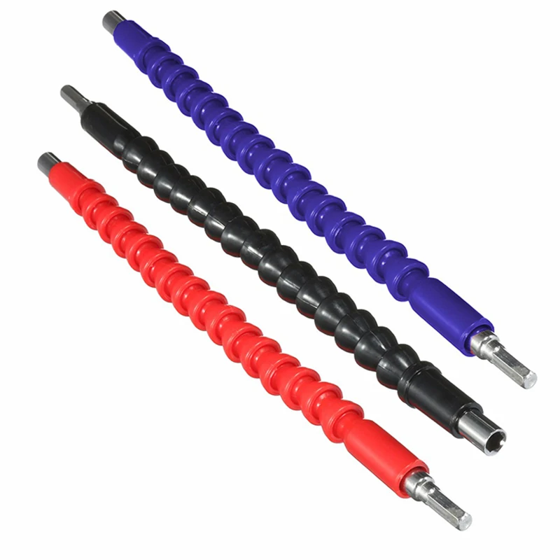 DWZ 30cm Universal Flexible Drill Bit Shaft Flex Screwdriver Extension Holder Link
