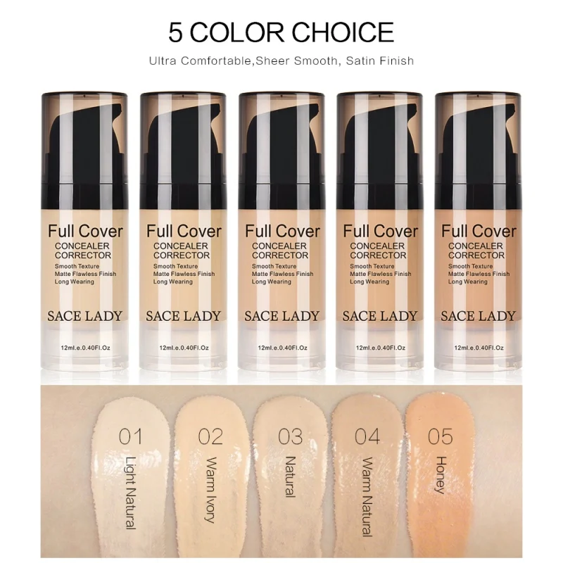 2019 Natural Face Concealer Cream Full Cover Makeup Facial Corrector Waterproof Base Make Up for Eye Dark Circles Cosmetic 2019 Natural Face Concealer Cream Full Cover Makeup Facial Corrector Waterproof Base Make Up for Eye Dark Circles Cosmetic