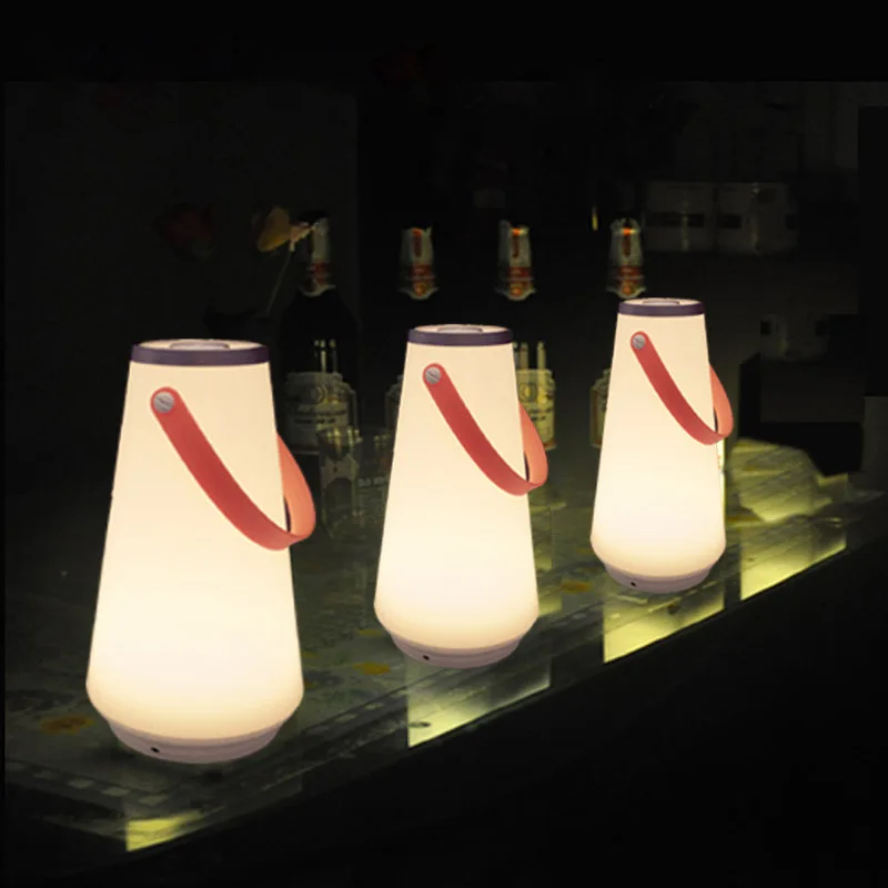 

Creative charging night light fashion usb charging camping light atmosphere lamp LED eye protection portable table lamp