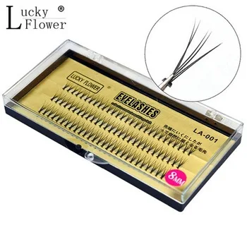 6 Roots Cluster Fake Eyelashes For Eyelash Extension Makeup Fashion Women Individual Natural Long False Eyelash