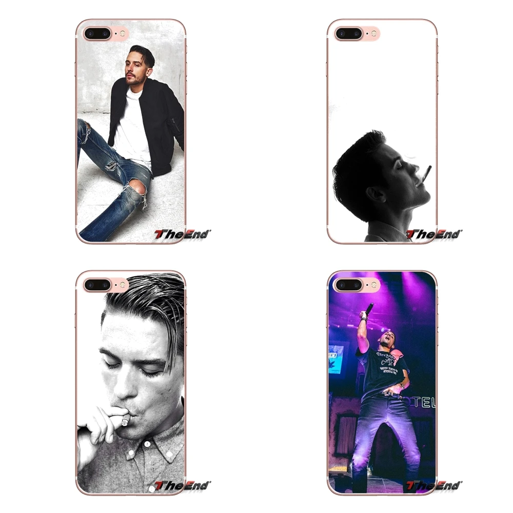 Silicone Case Cover For Apple iPhone X 4 4S 5 5S SE 5C 6 6S 7 8 Plus 6sPlus 6Plus 7plus 8plus G Eazy Gerald Earl Gillum Auckland | Мобильные