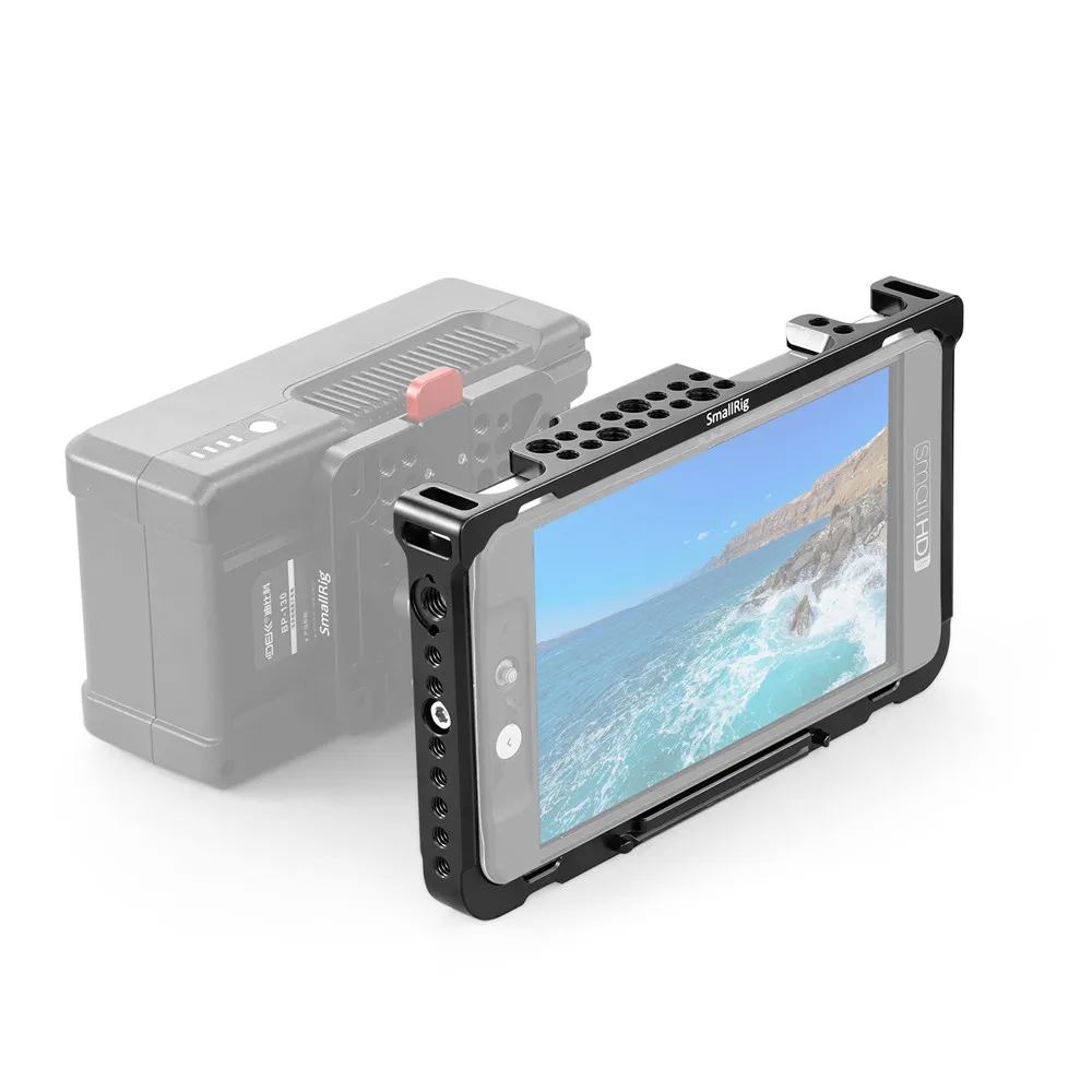 SmallRig монитор клетка с солнцезащитным капюшоном для SmallHD 700 серии 701 Lite/702 Lite/702 яркий монитор экран клетка+ солнцезащитный комплект-2131