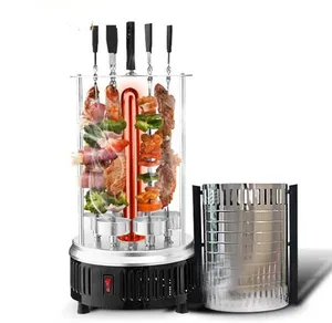 2018 модная Бездымная Автоматическая Ротационная электрическая ротационная серия для барбекю, струна для мяса и овощей, 1000 Вт - изображение