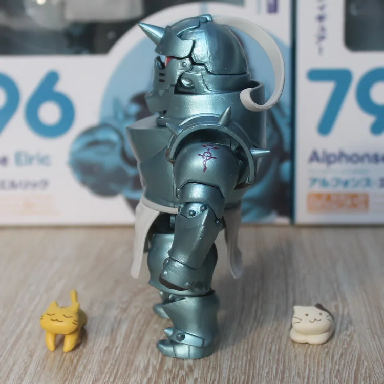 new figurine Nendoroid Fullmetal Alchemist Edward Elric 788 Alphonse Elric 796 Toy Action anime Figure Model Doll Gift