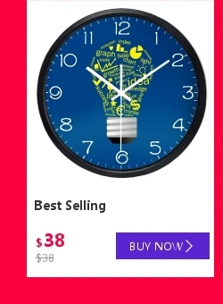 Airinou умная идея исследования настенные часы, лабораторные часы, Thinker Креативные Часы 12 дюймов 14 дюймов
