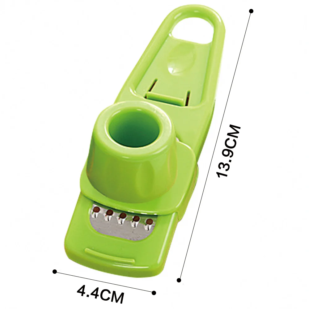 Многофункциональный пластик+ нержавеющая сталь Чеснок Пресс мини-терка для измельчения имбиря Чеснок дробилка Овощечистка пресс режущий инструмент, терка