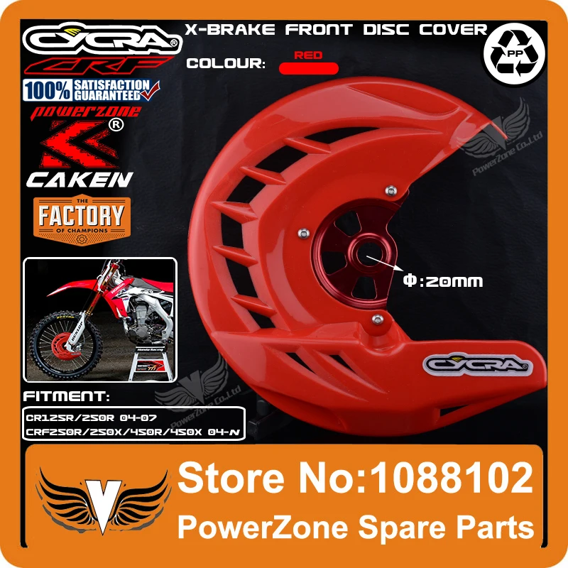 CRF X Brake Front Brake Disc Rotor Guard Cover Protector Protection Fit CR CRF CR125 CR250