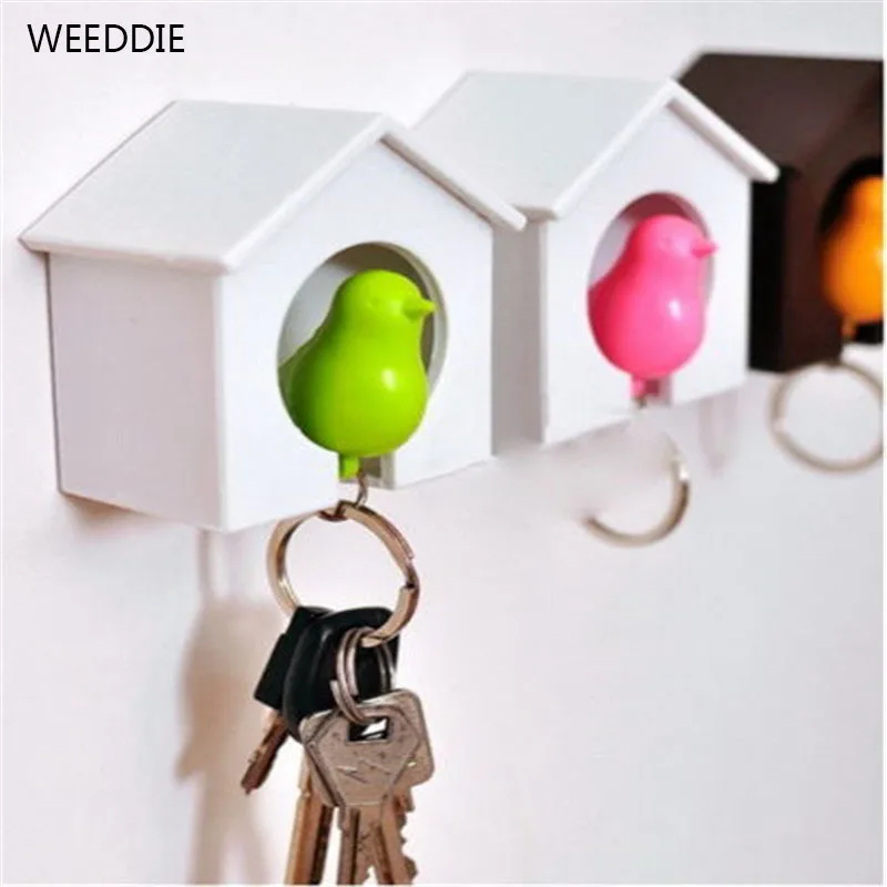 Likable Nest блестящее женское кольцо для ключей настенный крючок дверные держатели