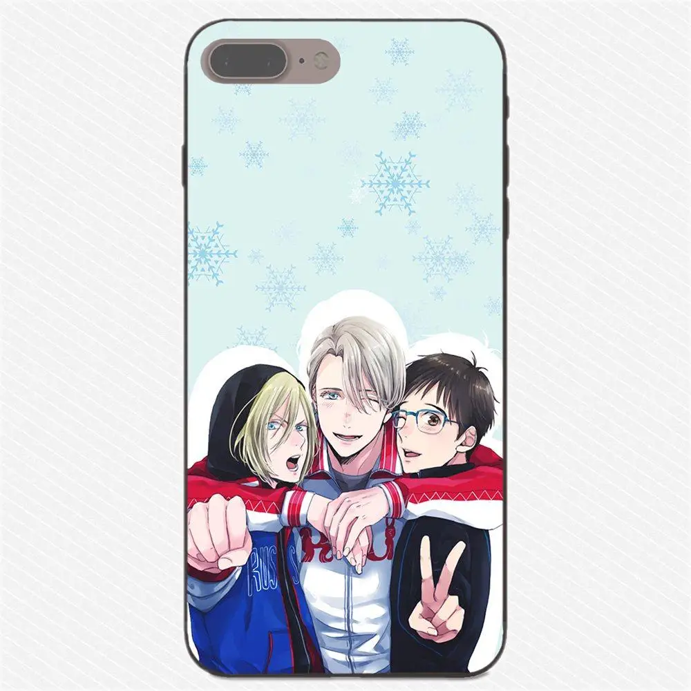 Аниме мультфильм Yuri On Ice TPU популярный хит для Huawei Honor 5A 6A 6C 7A 7C 7X 8A 8C 8X 9 10 P8 P9 P10 P20 P30
