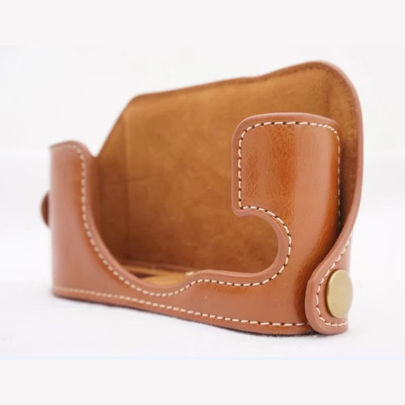 Чехол из искусственной кожи с полукорпусом для SONY RX1R RX1RII RX1RM2 сумка камеры